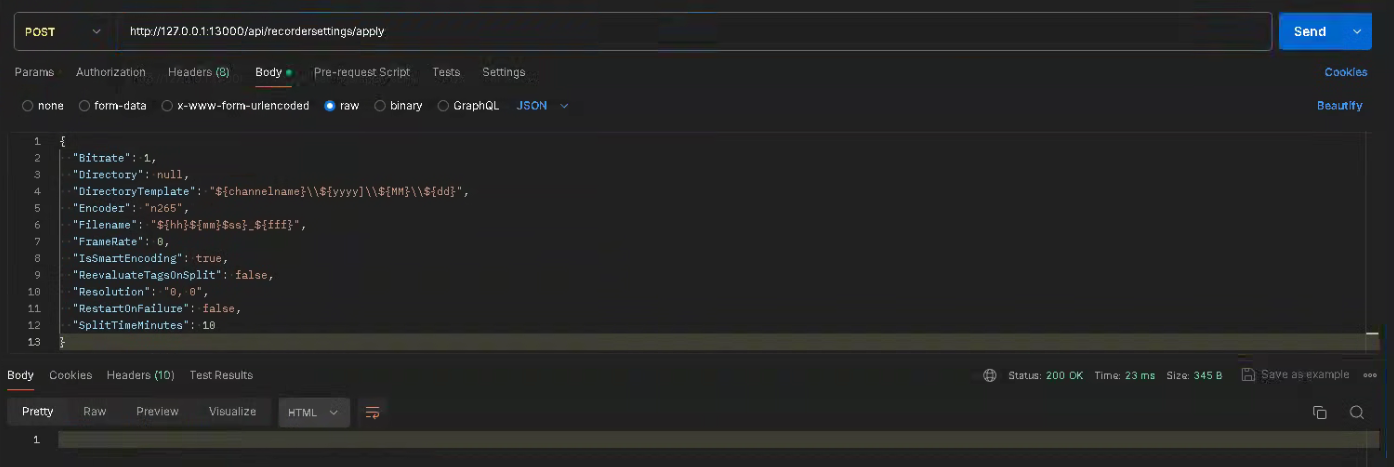 API for Inspector